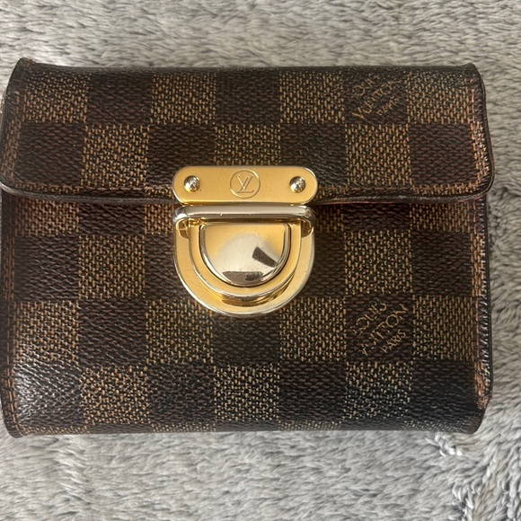 AUTHENTIC Louis Vuitton Damier Porte Feiulle Koala Trifold Wallet - Picture 1 of 10
